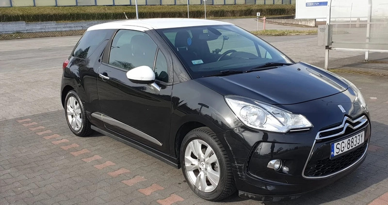 Citroen DS3 cena 17000 przebieg: 155000, rok produkcji 2012 z Gliwice małe 29